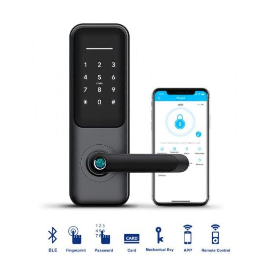 LILIWISE H3B-TBW Smart Door Lock