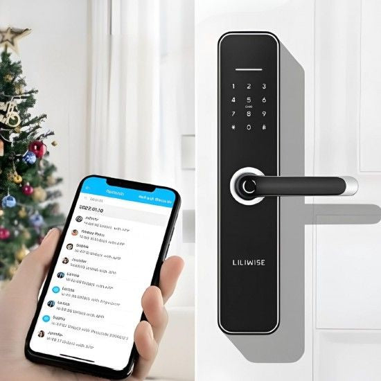 LILIWISE H7B-TBW Smart Door Lock