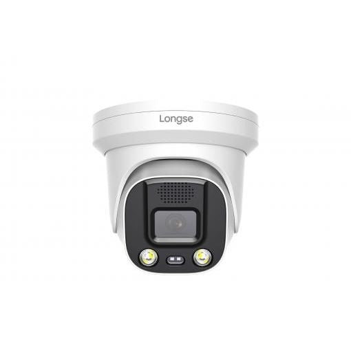 Longse 5MP Outdoor Active Deterrence Dome Network Camera