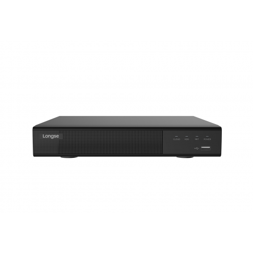Longse 4K 4CH POE 9CH Max. Bandwidth 80Mbps Input With AI Management Function