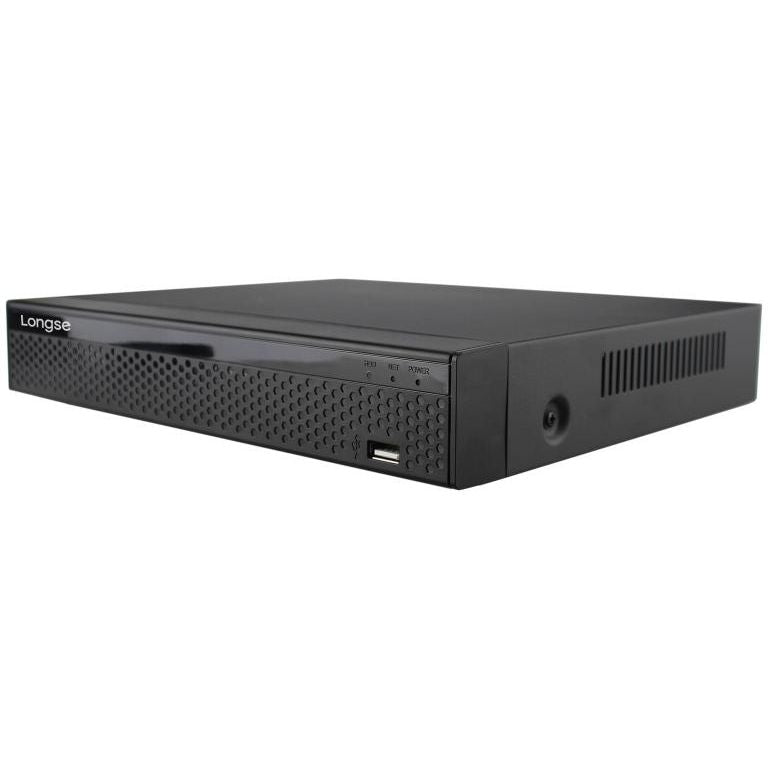 مسجل فيديو شبكي Longse 16CH Pro NVR، عرض النطاق الترددي 320 ميجابت في الثانية مع وظيفة إدارة الذكاء الاصطناعي