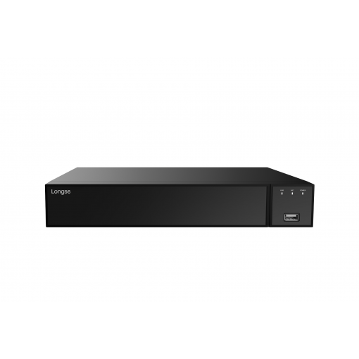 Longse 4CH H.265+/H.265 4K‐N XVR TVI Output/Audio Over Coaxial