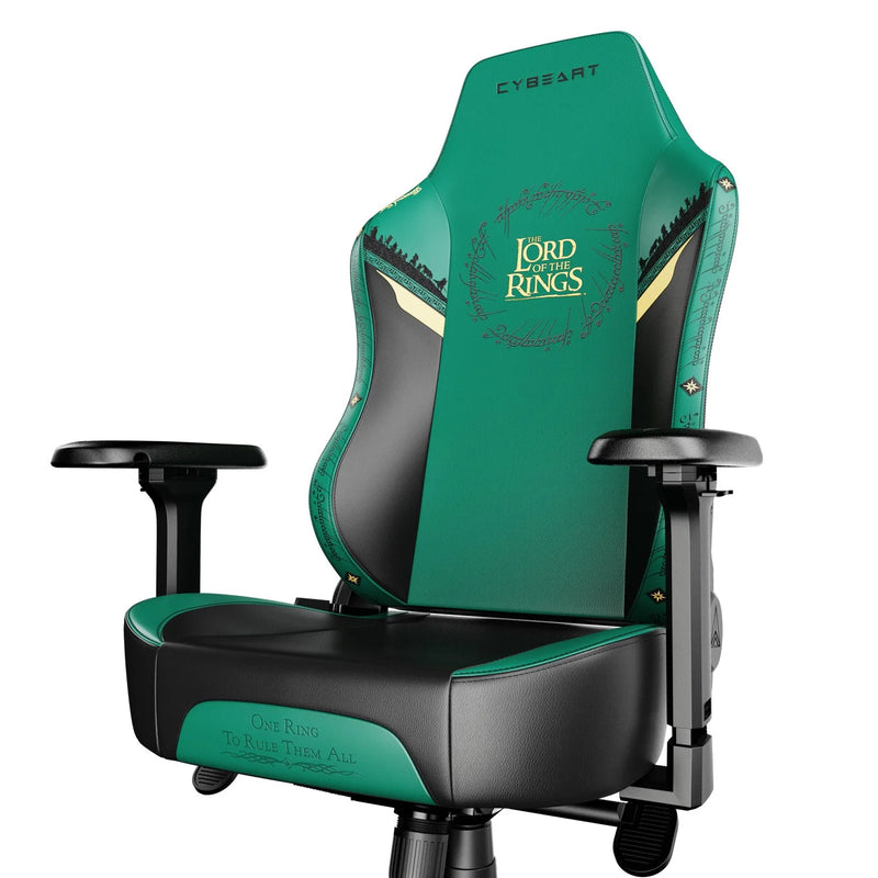 CYBEART | Lord of The Rings Gaming Chair - DC Comics | 4D Armrest | Inbuilt Lumbar Support | Supreme PU Leather, Ergonomic, Recline & Tilt