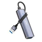 LDNIO DS-114U USB 3.0 Hub 4 Ports, 1.2M Cable, High-Speed 5Gbps Data Transfer, Plug & Play USB-A Splitter for Laptop & PC, Multi-Port Adapter Compatible with Windows/Mac/Android