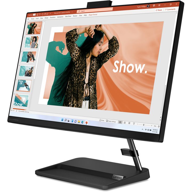 Lenovo IdeaCentre AIO 3 24IAP7 23.8" FHD 60Hz Touchscreen - Core i7-13620H - 8GB RAM - 512GB SSD - MX550 4GB - WIN 10 PRO K