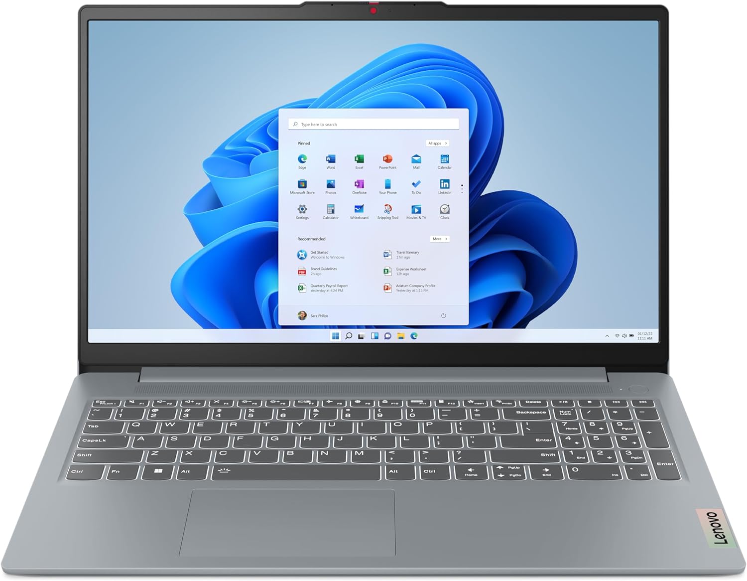 لاب توب Lenovo IdeaPad Slim 3 15IRH8 مقاس 15.6 بوصة - Core i7-13620H - ذاكرة الوصول العشوائي 16 جيجابايت - SSD 512 جيجابايت - مشترك - نظام التشغيل WIN 10 PRO K (رمادي قطبي)