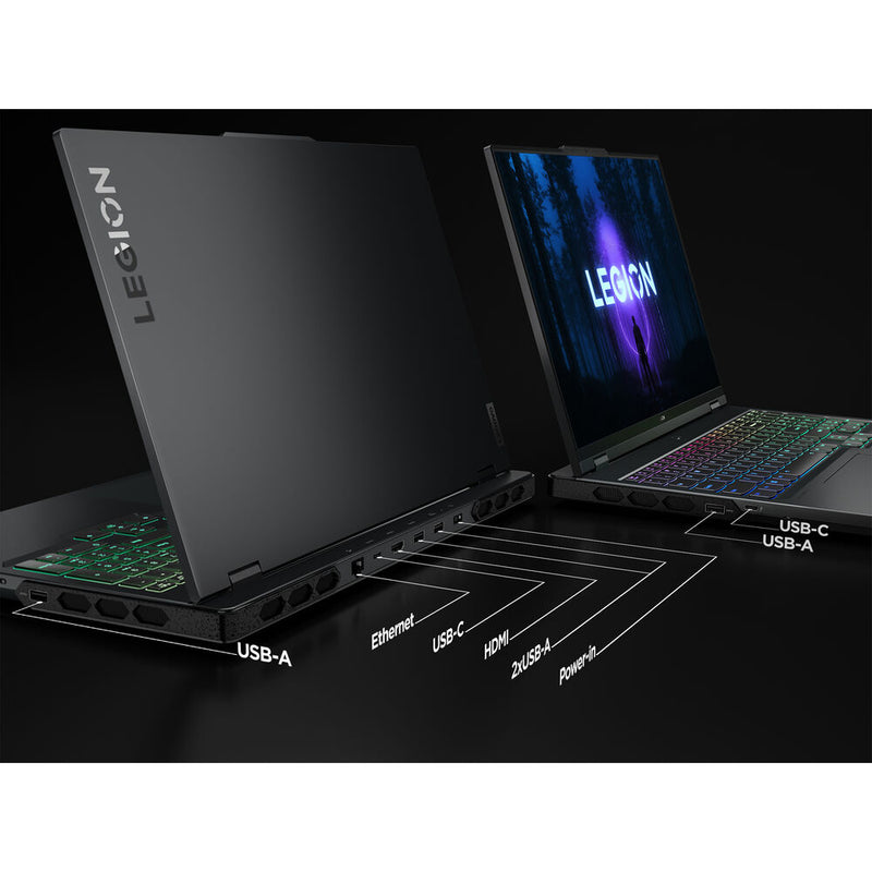 Lenovo Legion Pro 5 16IRX8 16" WQXGA 165Hz Laptop - Core i9-13900HX - 16GB RAM - 512GB SSD - RTX 4050 6GB - DOS (Onyx Grey)