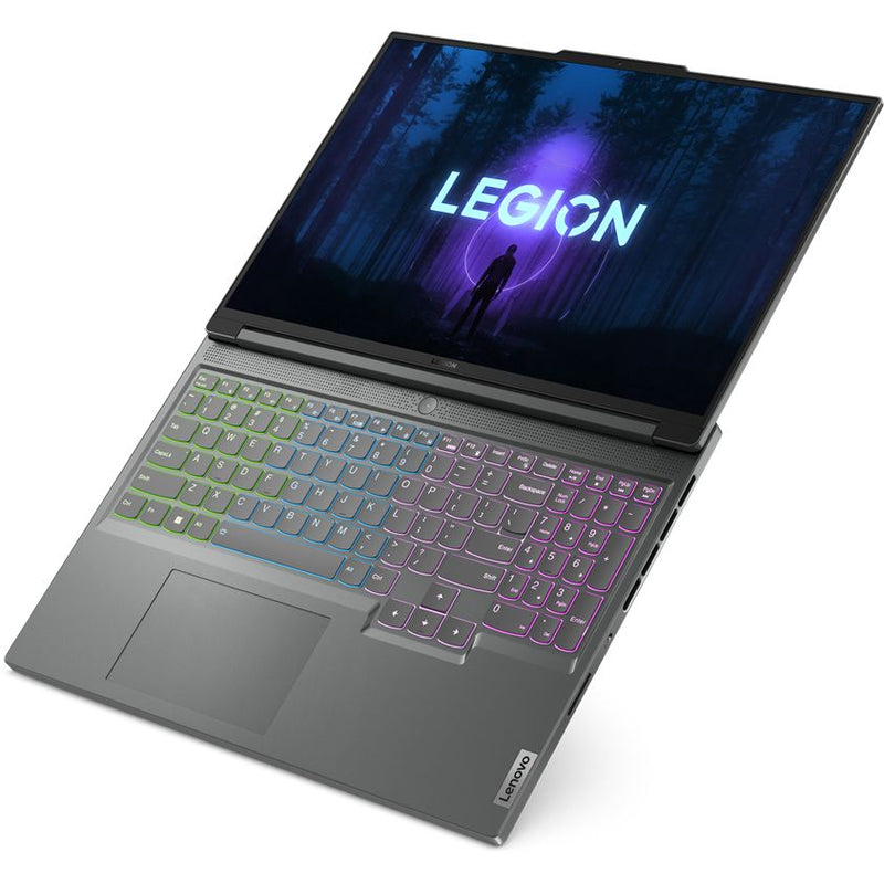 لاب توب Lenovo Legion Slim 5 16IRH8 16 بوصة WQXGA 165 هرتز - Core i7-13700H - ذاكرة الوصول العشوائي 16 جيجابايت - SSD 512 جيجابايت - RTX 4050 6 جيجابايت - WIN 10 PRO K (رمادي ستورم)