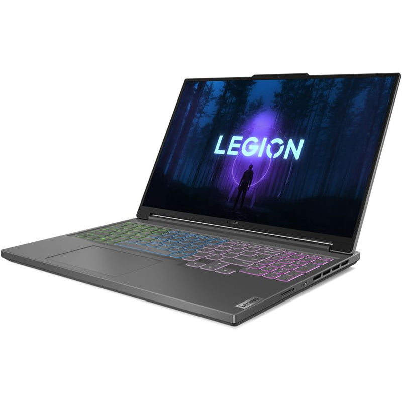 لاب توب Lenovo Legion Slim 5 16IRH8 16 بوصة WQXGA 165 هرتز - Core i7-13700H - ذاكرة الوصول العشوائي 16 جيجابايت - SSD 512 جيجابايت - RTX 4050 6 جيجابايت - WIN 10 PRO K (رمادي ستورم)