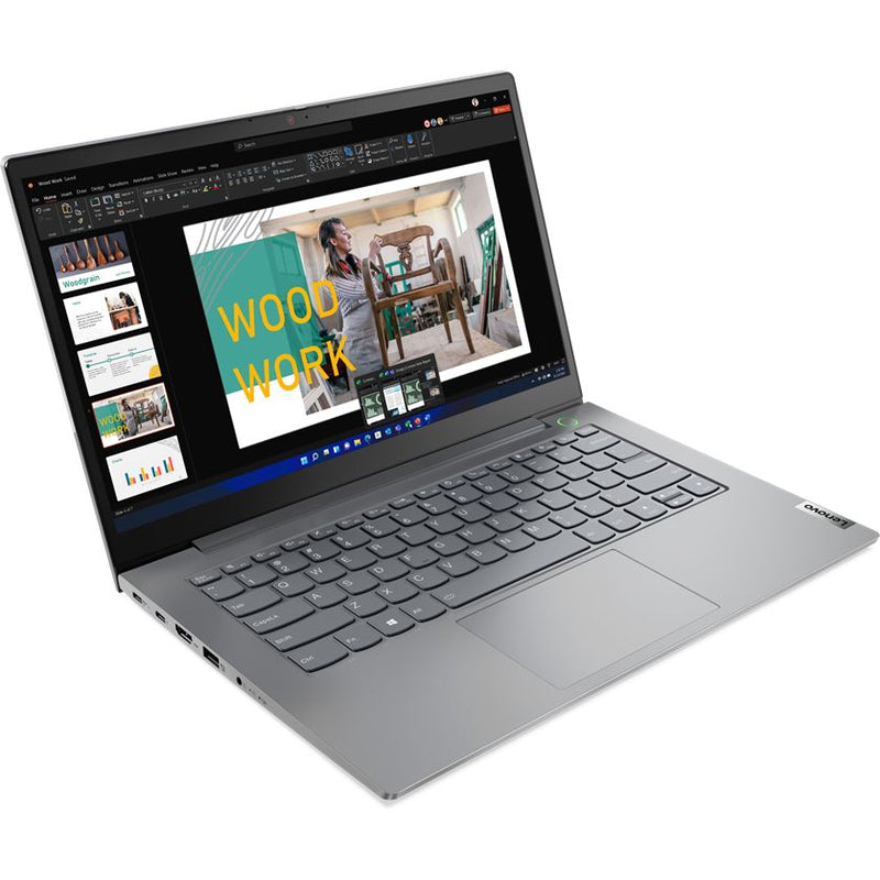 Lenovo ThinkBook 14 G4 IAP 14" FHD Laptop - Core i5-1235U - 8GB RAM - 256GB SSD - Shared - DOS (Mineral Grey)