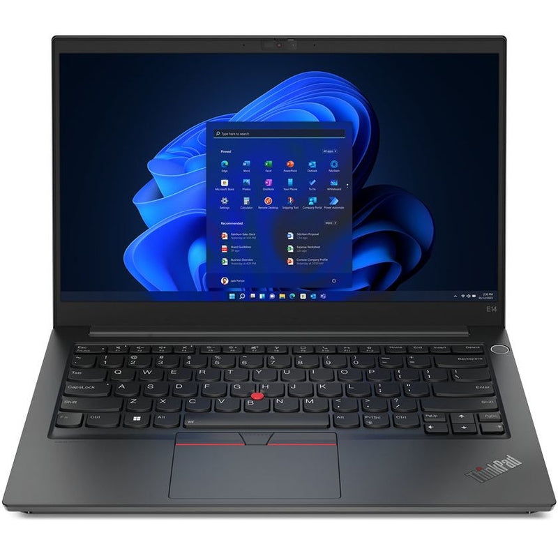 Lenovo ThinkPad E14 Gen 4 14" FHD Laptop - Core i5-1235U - 8GB RAM - 512GB SSD - Shared - DOS (Black)