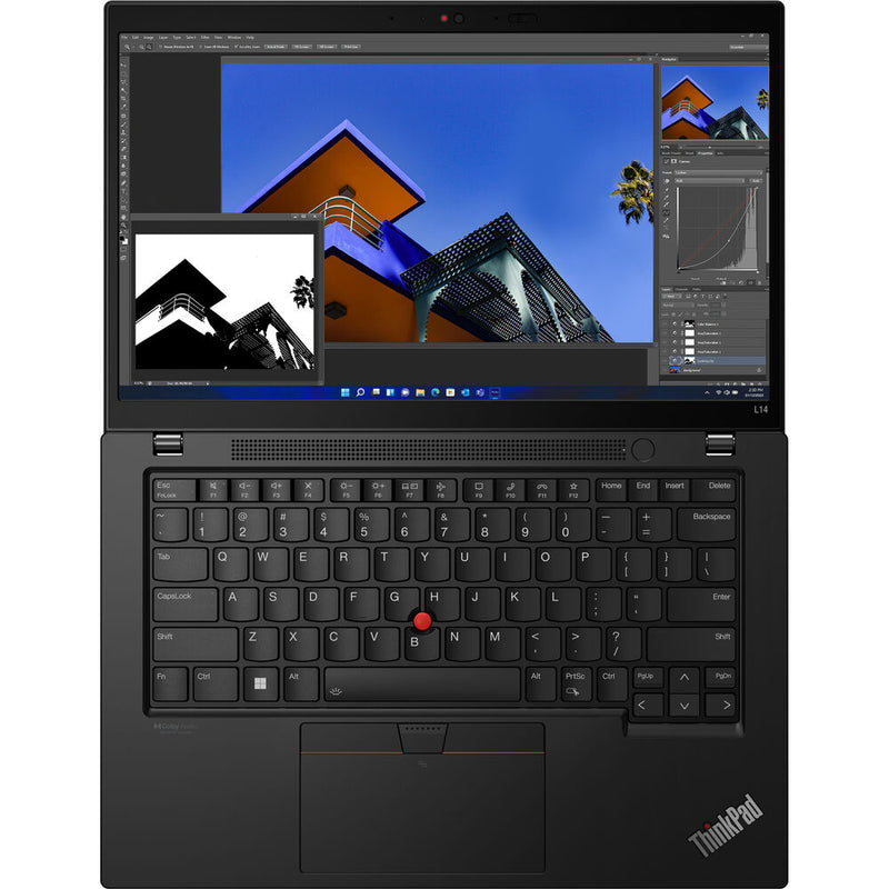 Lenovo ThinkPad L14 Gen 3 14" Laptop - Core i5-1235U - 8GB RAM - 512GB SSD - Intel Iris Xe - WIN 10 PRO K (Thunder Black)