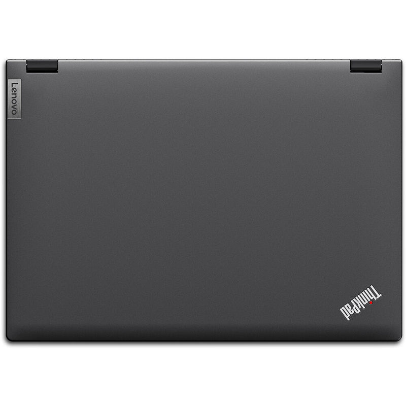 لاب توب Lenovo ThinkPad P16v Gen 1 16 بوصة WUXGA - Core i9-13900H - ذاكرة الوصول العشوائي 32 جيجابايت - SSD 1 تيرابايت - RTX 2000 8 جيجابايت - Win11 Pro (أسود ثندر)