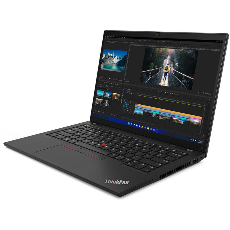 Lenovo ThinkPad T14 Gen 3 14" WUXGA Laptop - Core i7-1260P - 16GB RAM - 512GB SSD - NVIDIA GeForce MX550 2GB - Win 11 Pro (Thunder Black)