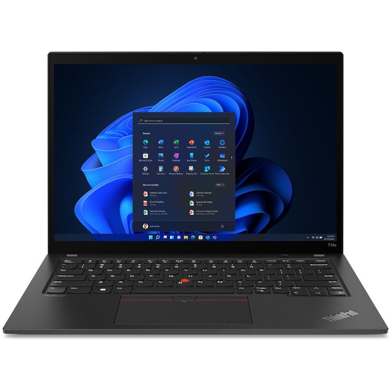 Lenovo ThinkPad T14s Gen 3 14" WUXGA Laptop - Core i7-1260P - 16GB RAM - 512GB SSD - Intel Iris Xe - Win 11 Pro (Thunder Black)