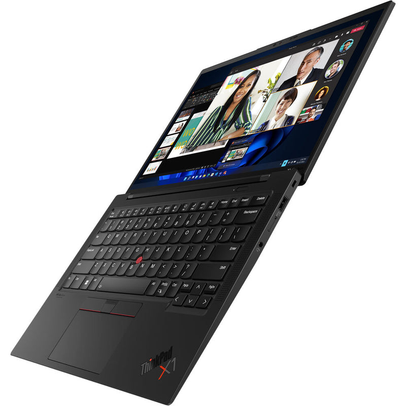 لاب توب Lenovo ThinkPad X1 Carbon Gen 10 مقاس 14 بوصة WUXGA - Core i7-1260P - ذاكرة وصول عشوائي 32 جيجابايت - SSD 1 تيرابايت - Intel Iris Xe - Win 11 Pro (أسود داكن، طلاء)