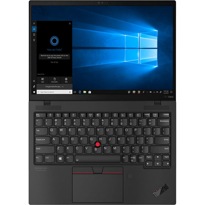 Lenovo ThinkPad X1 Nano Gen 2 13" 2K Laptop - Core i7-1260P - 16GB RAM - 1TB SSD - Intel Iris Xe - Win 11 Pro (Deep Black)