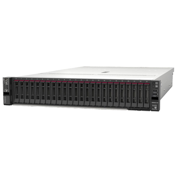 Lenovo Think System SR650 V2 Server - Intel Xeon Silver 4314 16C - ذاكرة 32 جيجا بايت 2Rx4 - 9350-8i RAID - فتحة SAS مفتوحة 8x 2.5 بوصة - 3 فتحات Gen4 - 750 وات - 5x مراوح قياسية