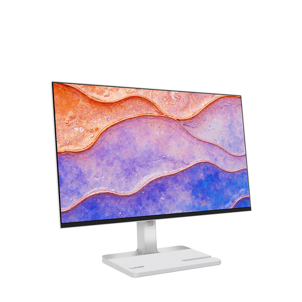 شاشة Lenovo L24D-4C ‏23.8 بوصة بدقة FHD، لوحة IPS، دقة 1920×1080، معدل تحديث 144Hz، زمن استجابة 1ms MPRT، تغطية 99% من ألوان sRGB، تقنية AMD FreeSync، منفذ USB-C بقدرة شحن 75W، 4 منافذ USB-A، مكبرا صوت بقدرة 3W لكل منهما – رمادي سحابي