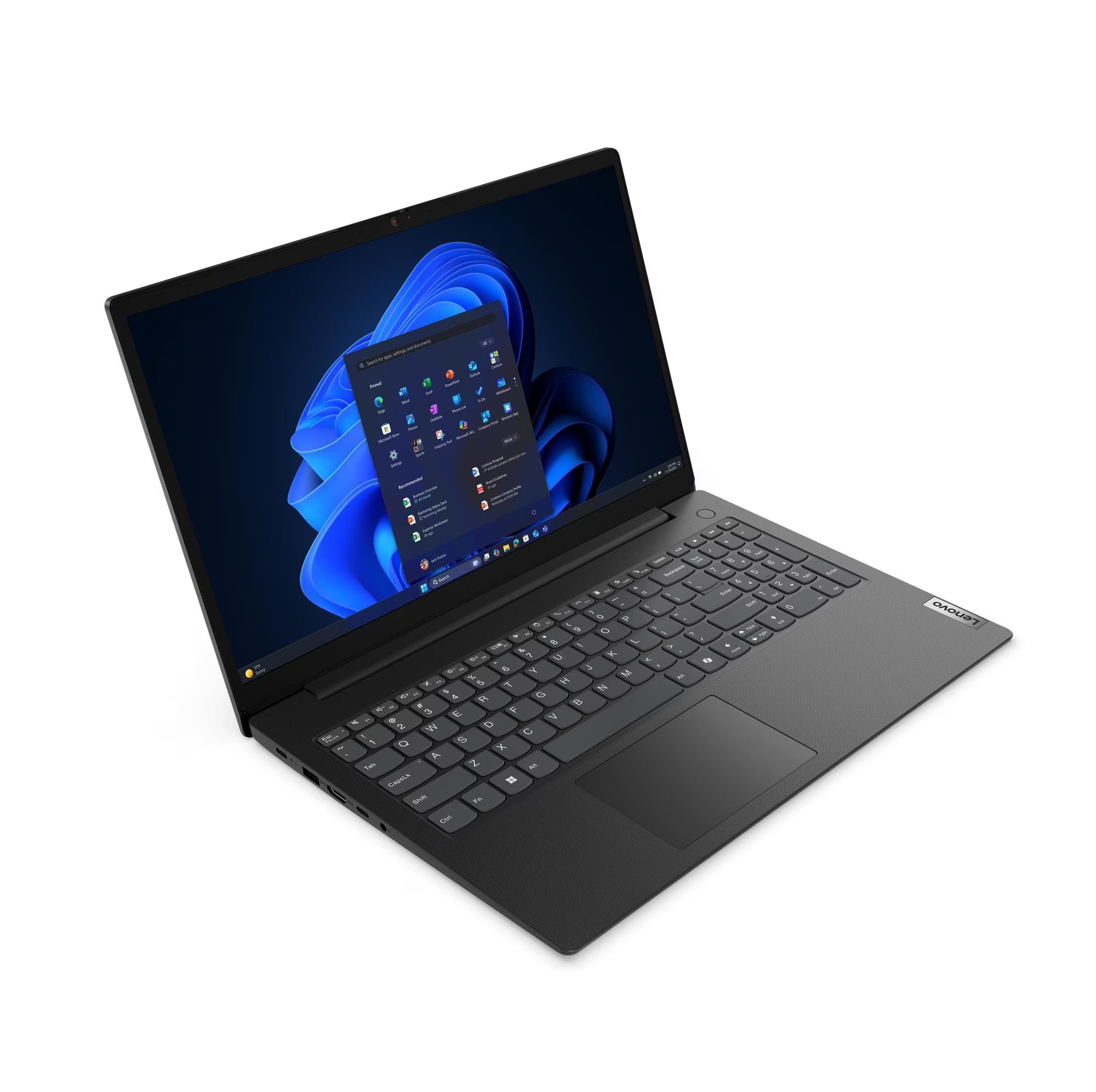 لينوفو V15 G6 ITN 83M4000YGP - شاشة 15.6 بوصة FHD 60 هرتز - إنتل N100 - ذاكرة عشوائية 8 جيجابايت - قرص صلب SSD بسعة 256 جيجابايت - بطاقة رسومات مشتركة - ويندوز 11 برو K