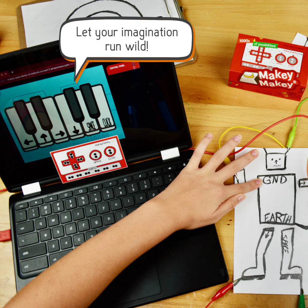 Makey Makey Fish Makey Makey Classic – Invention Kit for Everyone to Create Interactive ...