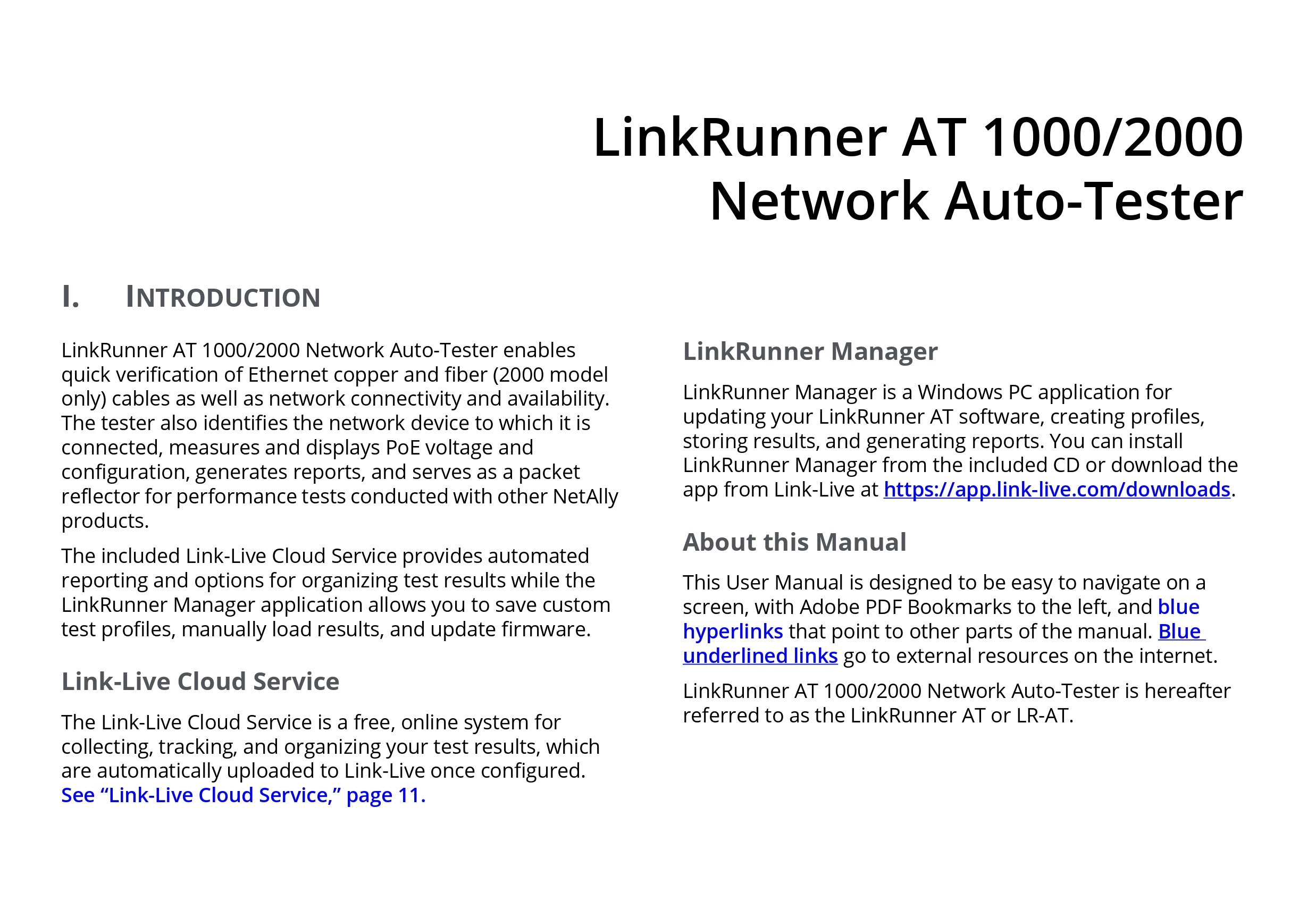 netAlly LRAT-2000-KIT LinkRunner AT Network Tester Kit – Copper & Fiber, PoE, AutoTest, Cable ID, Soft Case, RJ-45 Coupler, SFP Support