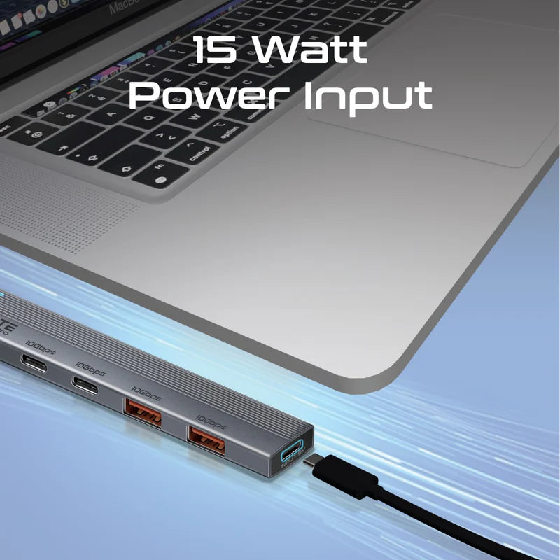 Promate LiteHub-Pro Multi-Port 10Gbps USB-C Data Hub
