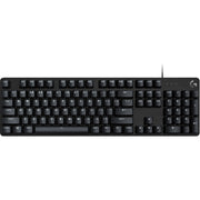 Logitech G413 Mechanical Gaming Keyboard – Romer-G Switches, Aluminum Alloy Frame, USB Passthrough, Red Backlit Keys( En / Ar )
