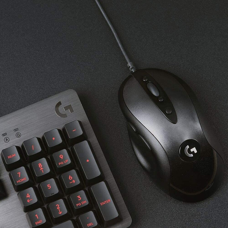 Logitech G MX518 8 Programmable Buttons Gaming Mouse - 16,000 Dpi