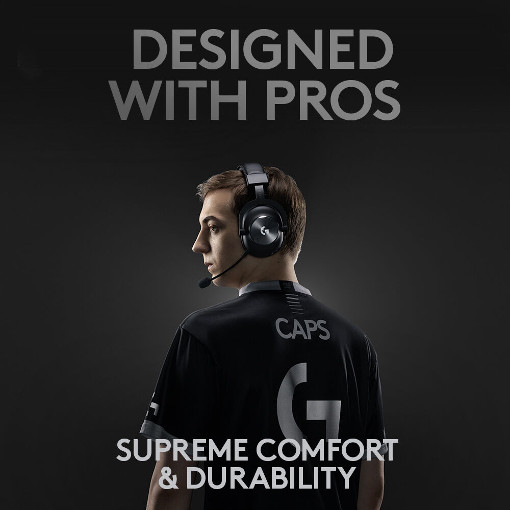 Logitech G PRO X Wireless Gaming Headset With Blue VO!CE