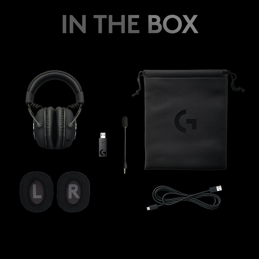 Logitech G PRO X Wireless Gaming Headset With Blue VO!CE