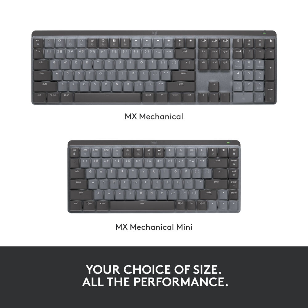 Logitech MX Mechanical Wireless Keyboard (Clicky Switches)