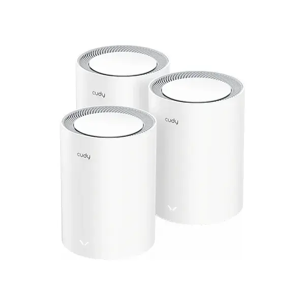 Cudy M3000 AX3000 Whole Home Mesh Wi-Fi 6 System, 2-Pack / 3-Pack Options