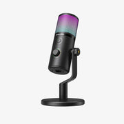 MAONO DM50 USB Condenser Microphone, 3 Polar Patterns, Smart Knob, RGB, Plug and Play for Streaming and Recording