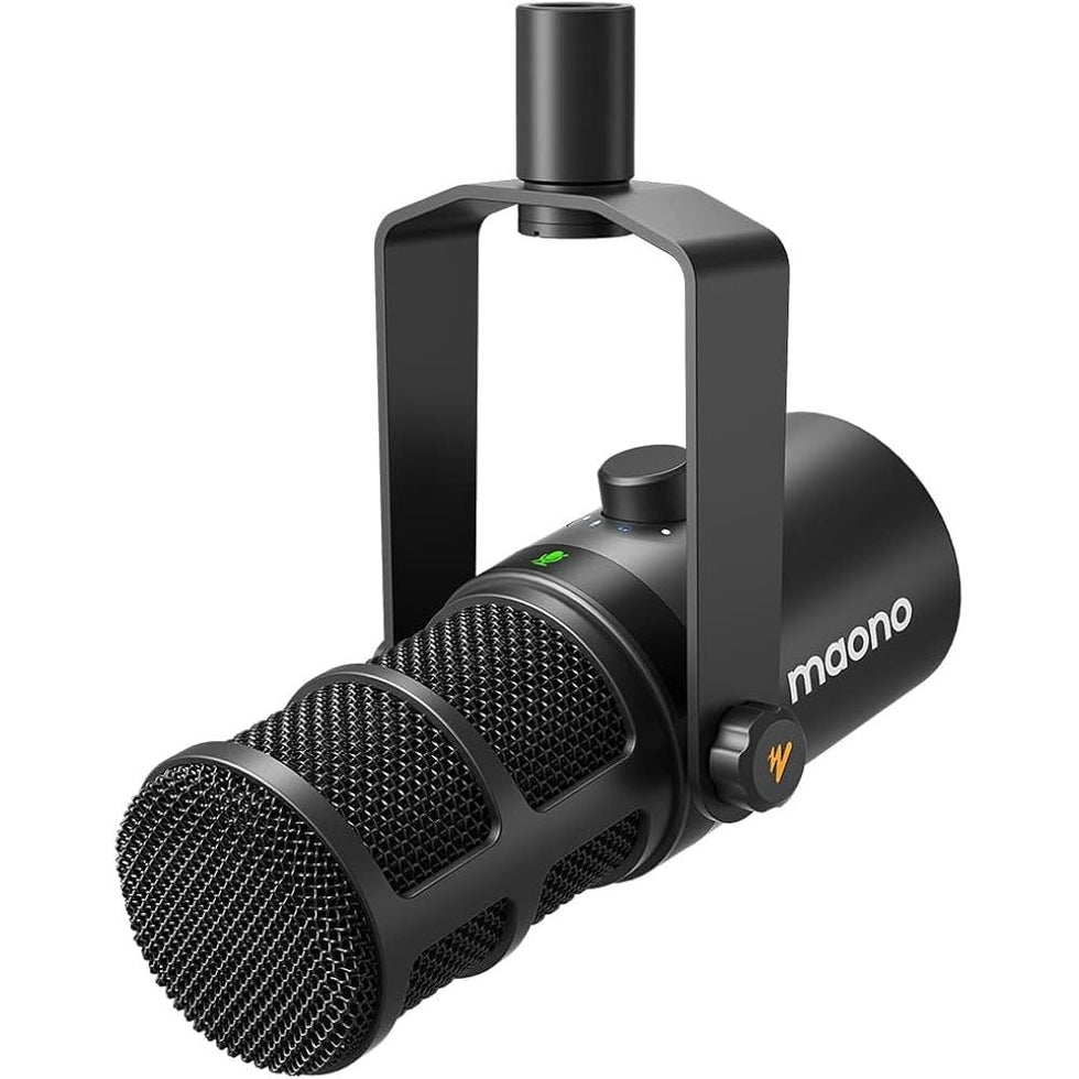 Maono PD400X USB/XLR Dynamic Microphone for Podcasting, Streaming & Re ...