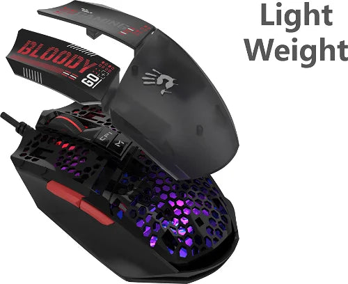 Bloody W60 Mini Max  LIGHTWEIGHT RGB GAMING MOUSE