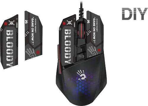 Bloody W60 Mini Max  LIGHTWEIGHT RGB GAMING MOUSE