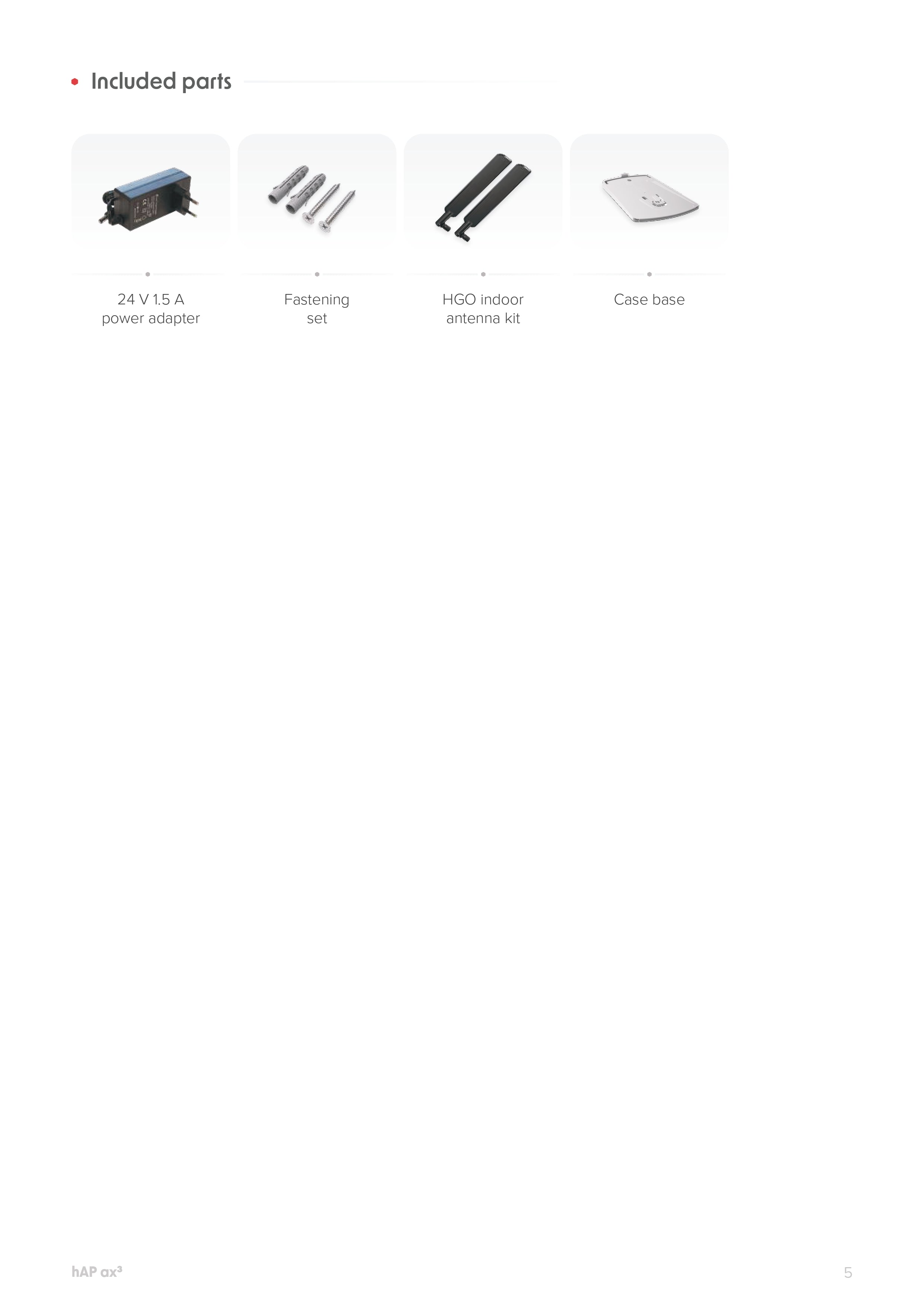 MikroTik hAP ax³ Gen 6 AX Home Access Point, Quad-Core 1.8GHz, 2.5G Ethernet, PoE, USB 3.0, WPA3, Dual-Band Wi-Fi 6