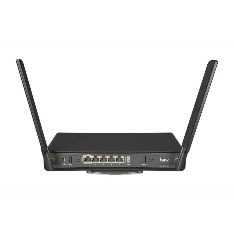 Mikrotik hAP ax³ home access point Gen 6 wireless, 2.5 Gigabit Ethernet, PoE, WPA3