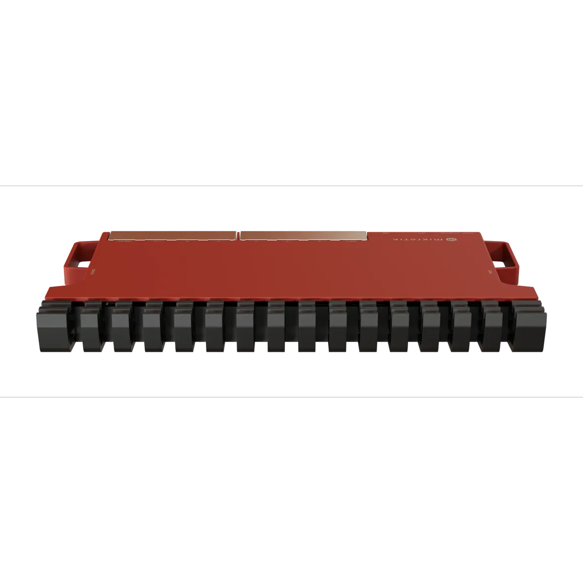 راوتر MikroTik L009UiGS-RM، 8 منافذ جيجابت، 1x SFP، USB، نظام RouterOS v7، راوتر للمؤسسات قابل للتركيب على الرف