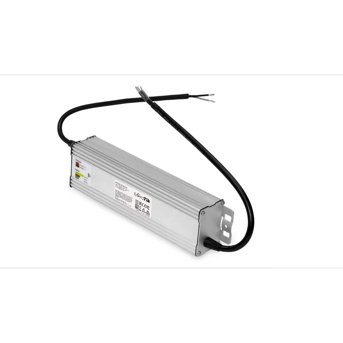 MikroTik MTP250-26V94-OD Outdoor 250W AC/DC Power Supply, 26V 9.4A, IP67 Waterproof, Pole & Wall Mount