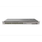 MikroTik RB1100AHx4 Rackmount Router, 13 Gigabit Ethernet Ports, Quad-Core 1.4GHz CPU, 1GB RAM, RouterOS Level 6, Dual Power Supply