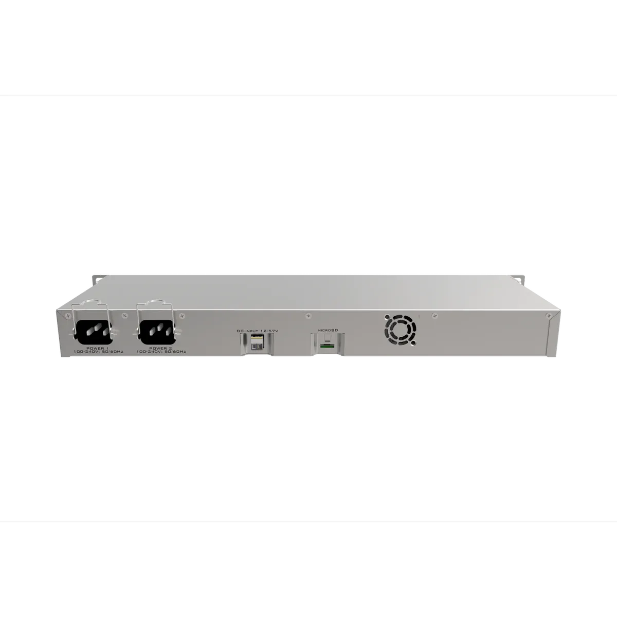MikroTik RB1100AHx4 Rackmount Router, 13 Gigabit Ethernet Ports, Quad-Core 1.4GHz CPU, 1GB RAM, RouterOS Level 6, Dual Power Supply