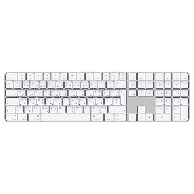 APPLE Magic Keyboard with Touch ID and Numeric Keypad for Mac models with Apple silicon - Arabic