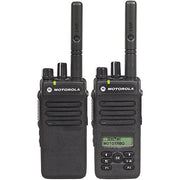 MOTOROLA MOTOTRBO DP2000e Series Digital Two-Way Radios, VHF, 64–128 Channels, IP67, SINC+ Noise Cancellation