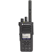 أجهزة راديو رقمية ثنائية الاتجاه من سلسلة MOTOROLA MOTOTRBO DP4000e، VHF/UHF، حتى 1000 قناة، IP68، نظام تحديد المواقع العالمي (GPS)، بلوتوث، واي فاي