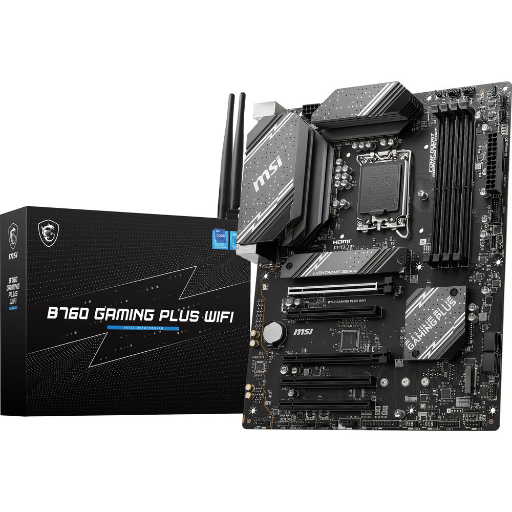 اللوحة الأم MSI B760 GAMING PLUS WIFI ATX LGA 1700