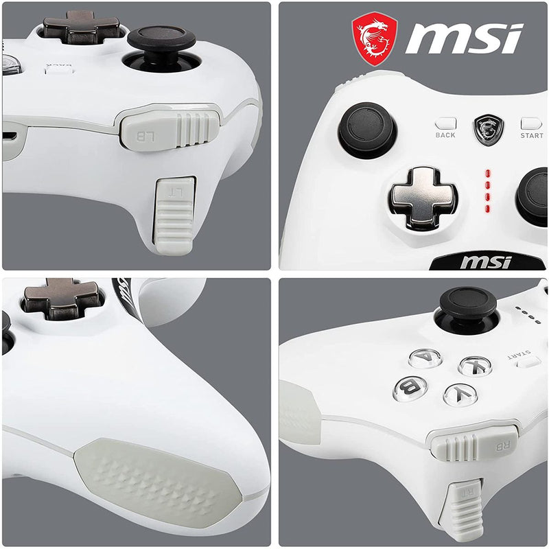 MSI FORCE GC20 V2 Wired Gaming Controller for PC and Android