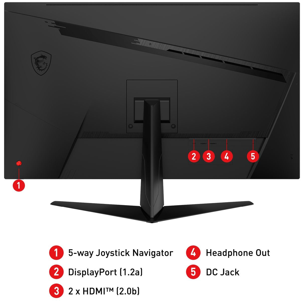 MSI G321Q 31.5" WQHD IPS Gaming Monitor – 170Hz, 1ms, FreeSync, HDR, G-Sync Compatible, 1.07B Colors