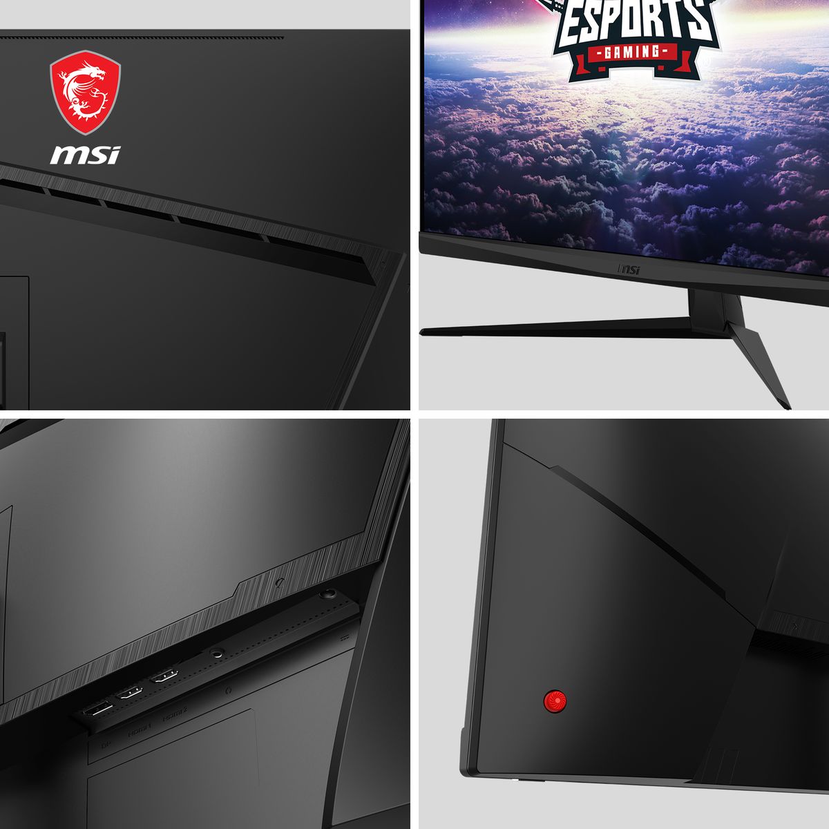 MSI G321Q 31.5" WQHD IPS Gaming Monitor – 170Hz, 1ms, FreeSync, HDR, G-Sync Compatible, 1.07B Colors